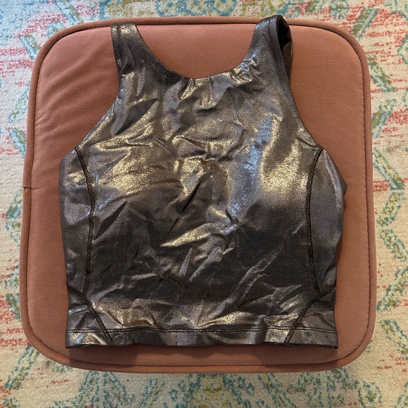 lululemon Align High-Neck Tank Top in Espresso Radiate Transparent Foil - Picture 4 of 6